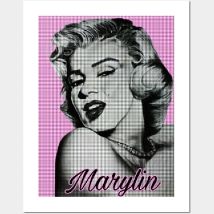 Marylin Dots Posters and Art